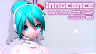 60fps Full風 Innocence イノセンス  Hatsune Miku 初音ミク DIVA ドリーミーシアター English lyrics romaji subtitles [upl. by Artenek]