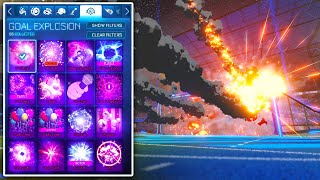 Every GOAL EXPLOSION On Rocket League In 2021 [upl. by Soluk]