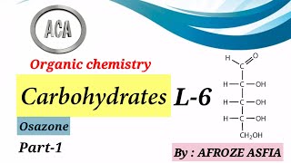 Osazone formationreactions of glucose with phenyl hydrazinecarbohydratesBiomolecules [upl. by Aehtorod977]