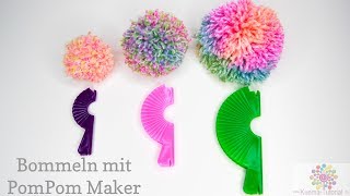 Super einfache Bommeln machen  PomPom Maker [upl. by Nereids]