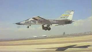 F111 TACT Taking Off From Edwards AFB [upl. by Ajani184]