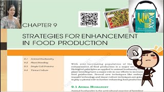 Strategies for Enhancement in Food Production NCERT Audio Book  Class 12 Biology NCERT Reading [upl. by Annaegroeg]