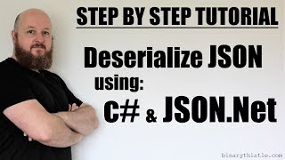 Step by Step Tutorial Deserializing JSON using c and jsonnet [upl. by Pimbley]