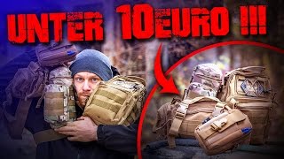 Günstige Outdoor Ausrüstung  EDC  Survival Bushcraft Camping Deutschland Deutsch [upl. by Auqenahs]