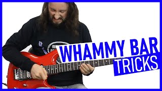 Guitar Whammy Bar Tricks [upl. by Etnoved]