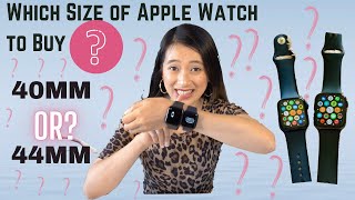 Which Size of Apple Watch Should you buy 40mm or 44mm Is it bigger the better [upl. by Aicened]