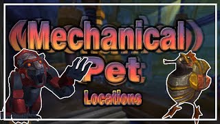 All Mechanical Pet Taming Locations│World of Warcraft [upl. by Debo]