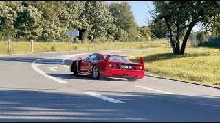 POV F40 Driving Drifting  DRIVE N SLIDE [upl. by Wojcik]