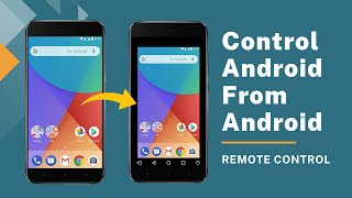 Remotely Control Android from Another Android [upl. by Aveneg239]