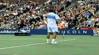 Sampras  Roddick  US OPEN 2002  Highlights [upl. by Iphigeniah]