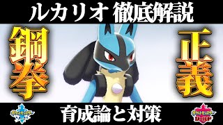 【ポケモン剣盾】ルカリオの育成論と対策、入手方法まとめ！性格や技構成を元プロゲーマーが徹底解説！【ポケモンソードシールド】 [upl. by Shepp]