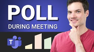 How to Poll During Microsoft Teams Meeting [upl. by Ecela]