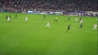 Karim Benzema Bicycle Kick GOAL Ajax vs Real Madrid 20121003 Ajax Area [upl. by Chamberlain928]