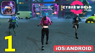 Cyberworld Online Gameplay Walkthrough Android iOS  Part 1 [upl. by Eceerahs]