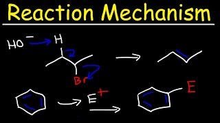 Organic Chemistry  Reaction Mechanisms  Addition Elimination Substitution amp Rearrangement [upl. by Loggins606]