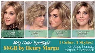 CysterWigs Color Spotlight 88GR by Henry Margu on 4 Styles [upl. by Ynohtona856]