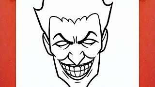 HOW TO DRAW THE JOKER [upl. by Anaet]