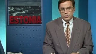 YLE pääuutislähetys 2891994 MS Estonia [upl. by Fabi]