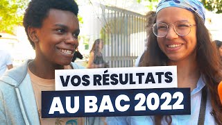 ON DÉCOUVRE VOS RÉSULTATS DU BAC 2022 [upl. by Neelehtak]