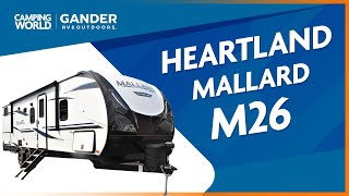 2021 Heartland Mallard M26  Travel Trailer  RV Review Camping World [upl. by Peednas834]