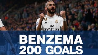 KARIM BENZEMA  200 Real Madrid goals [upl. by Imik]