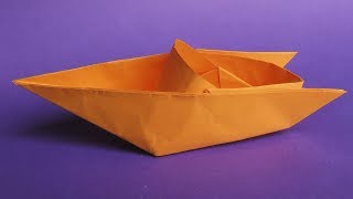 Como hacer un Barco de Papel Fácil ORIGAMI  How to Make a Paper Ship [upl. by Darell158]