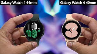 Galaxy Watch 4 44mm Vs Galaxy Watch 4 40mm  What is the difference [upl. by Jared471]