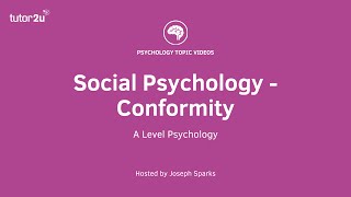 Social Psychology  Conformity [upl. by Ajdan]