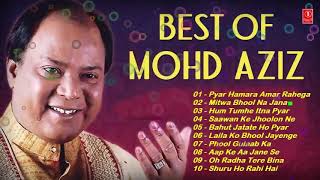 Mohammed Aziz Old is Gold Bollywood Songs Collection [upl. by Odele]