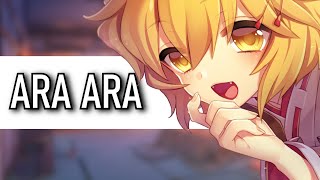 Your waifu ara ara you to sleep Wholesome ASMR [upl. by Ahsiem591]