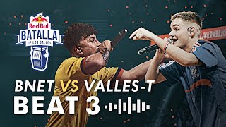 BNET vs VALLEST  BEAT 3 TURQUESA de ALCAZONE [upl. by Fayina706]