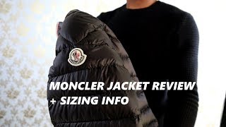 Moncler Daniel Jacket Review and Moncler Sizing Info [upl. by Erehpotsirhc]