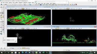 Microstation v8i Terrasolid v16  Manual Classification Point Clouds  LiDAR Data [upl. by Darcy]