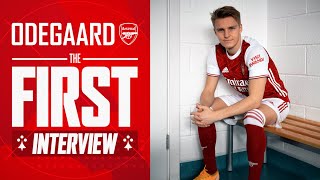 Welcome to The Arsenal Martin Odegaard  First Interview [upl. by Blankenship]