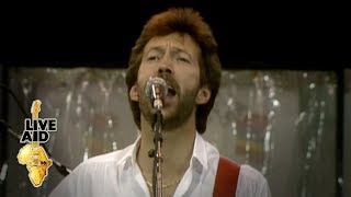 Eric Clapton  White Room Live Aid 1985 [upl. by Akirej]