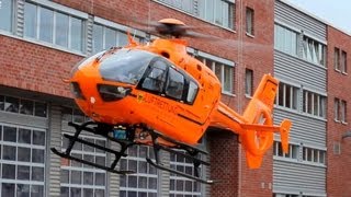 Hubschrauber Landung und Start in Wuppertal [upl. by Drofnil46]