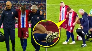 Martin Odegaard injury against Austria 🤕 [upl. by Nnylsor]