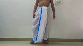 Dhoti Tutorial [upl. by Ellerrehc656]