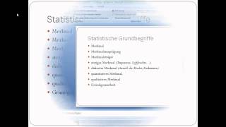 Grundlagen der Statistik Einführung [upl. by Linell]