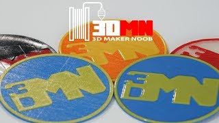 Make Your TPU Prints Glossy  3D Printed Coasters [upl. by Leirza]