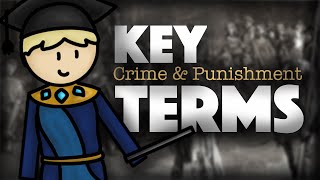 Crime amp Punishment Key Terms c1000Present  Crime amp Punishment  GCSE History Revision [upl. by Yedoc]