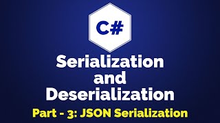 C JSON Serialization  Serialization and Deserialization  Part 3 [upl. by Ihsir559]