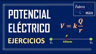 Potencial Eléctrico Ejercicios Resueltos [upl. by Chard895]