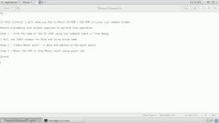 How to Mount CDROM  DVDROM In Linux [upl. by Aillil]