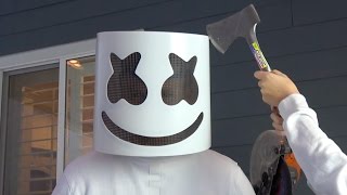 Whats inside Marshmello Helmet [upl. by Aretta724]