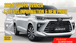 2024 Toyota Avanza New Price [upl. by Omora]