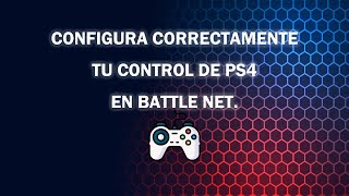 Como configurar correctamente control de PS4 en Battle Net WarZone [upl. by Atinat]