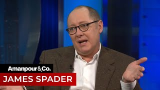 James Spader Breaks Down His Character on quotThe Blacklistquot  Amanpour and Company [upl. by Koblick324]