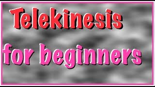 Telekinesis training for beginners [upl. by Waldos]