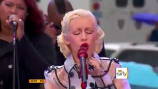 Christina Aguilera  Genie In A Bottle amp What A Girl Wants Live at The Early Show [upl. by Anitel]